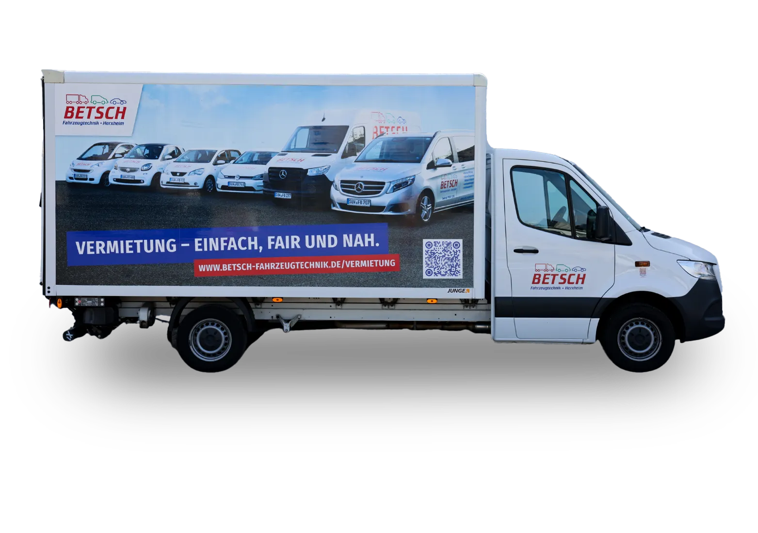 Sprinter Koffer mit Hebebühne