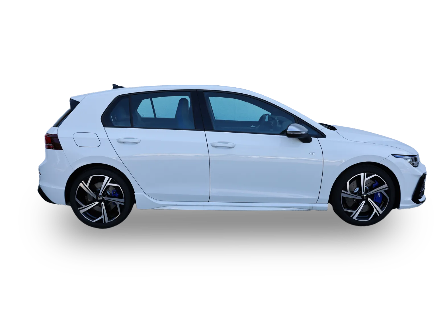 Seitenansicht VW Golf R