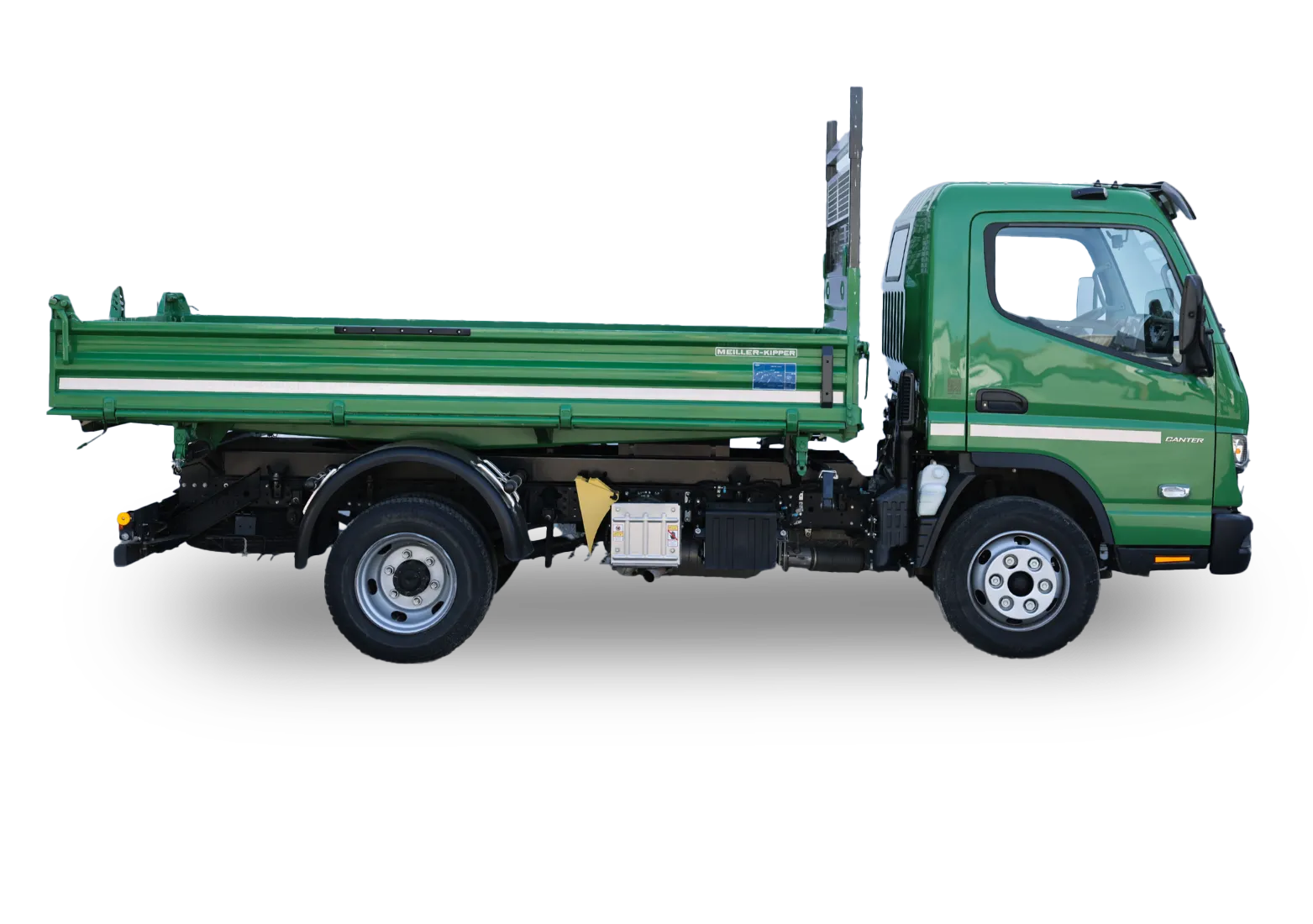 Seitenansicht LKW Kipper